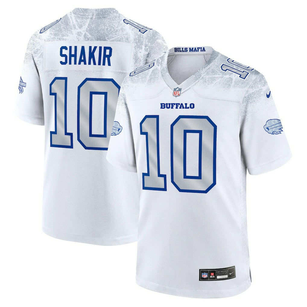 Khalil Shakir  2025 Rivalries Collection Game Jersey - Buffalo Bills Jerseys