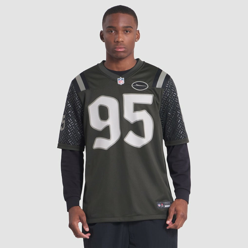 Quinnen Williams  2025 Rivalries Collection Game Jersey - New York Jets Jerseys