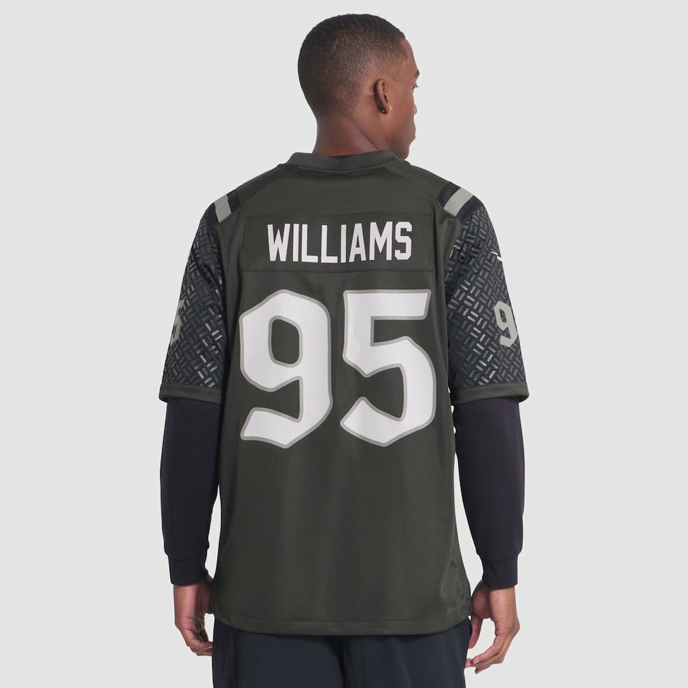 Quinnen Williams  2025 Rivalries Collection Game Jersey - New York Jets Jerseys