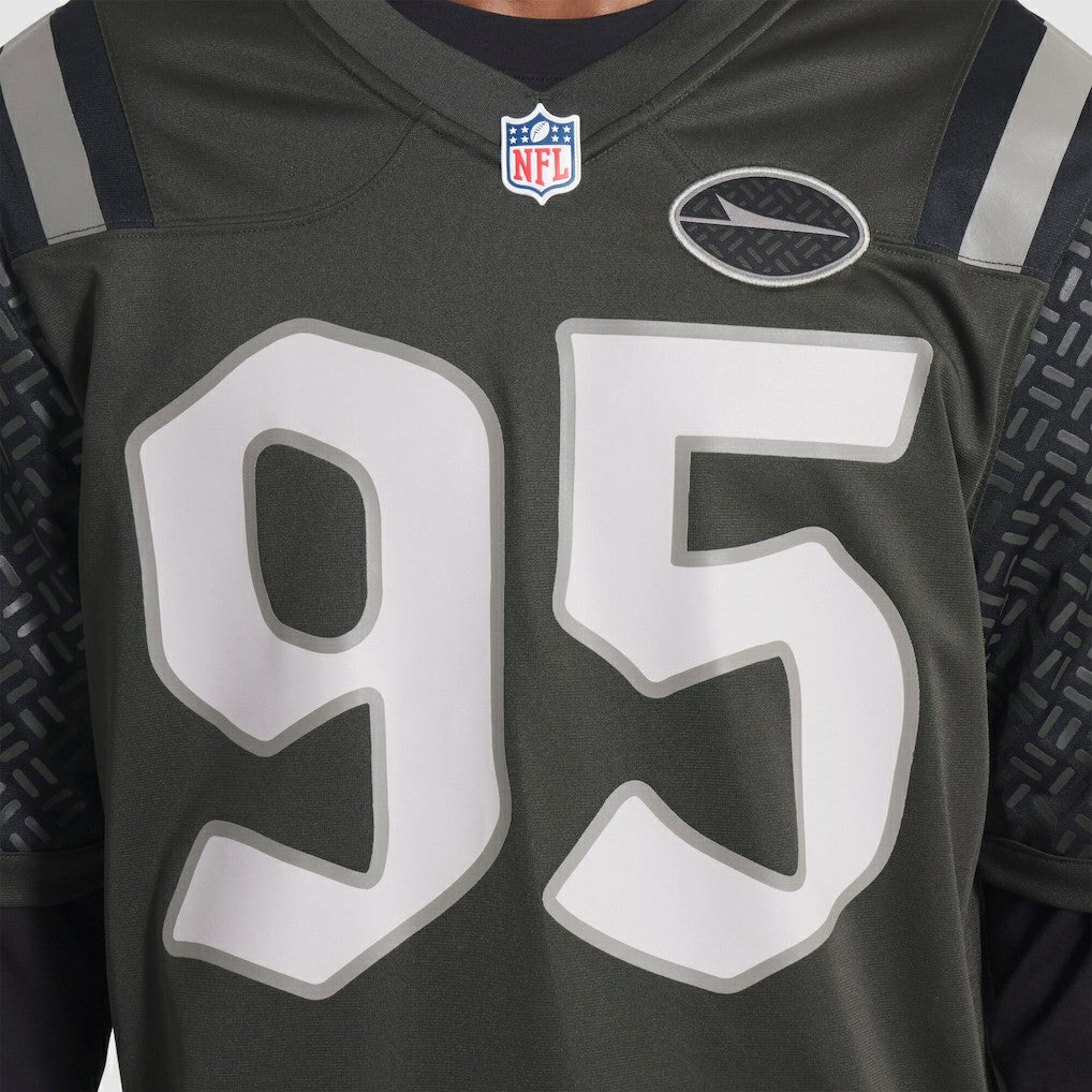 Quinnen Williams  2025 Rivalries Collection Game Jersey - New York Jets Jerseys