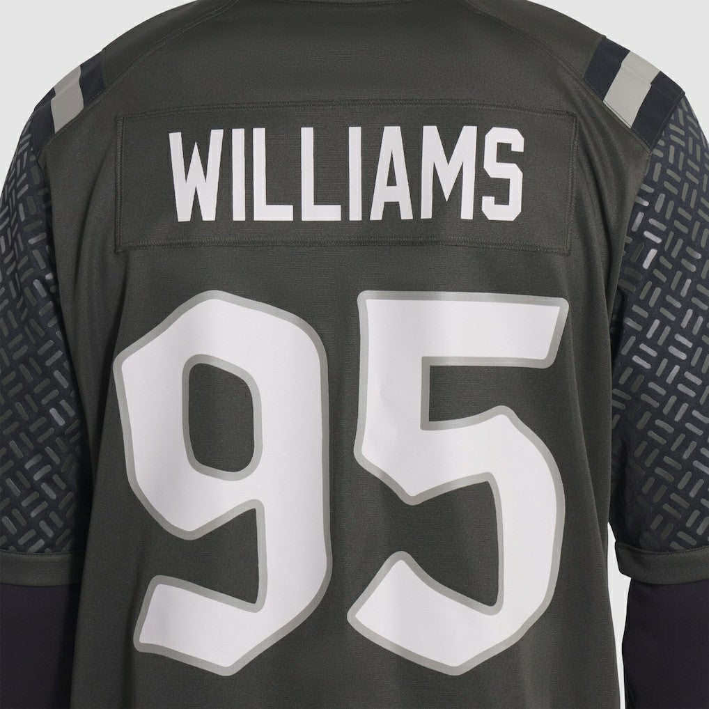 Quinnen Williams  2025 Rivalries Collection Game Jersey - New York Jets Jerseys