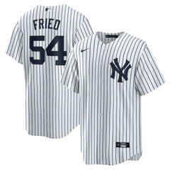 White Max Fried New York Yankees Nike Home Replica Player Jersey