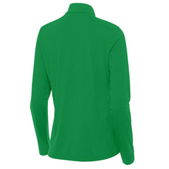 Antigua Women's St. Patrick's Day Intent Quarter-Zip Performance Top - Pittsburgh Steelers Tops