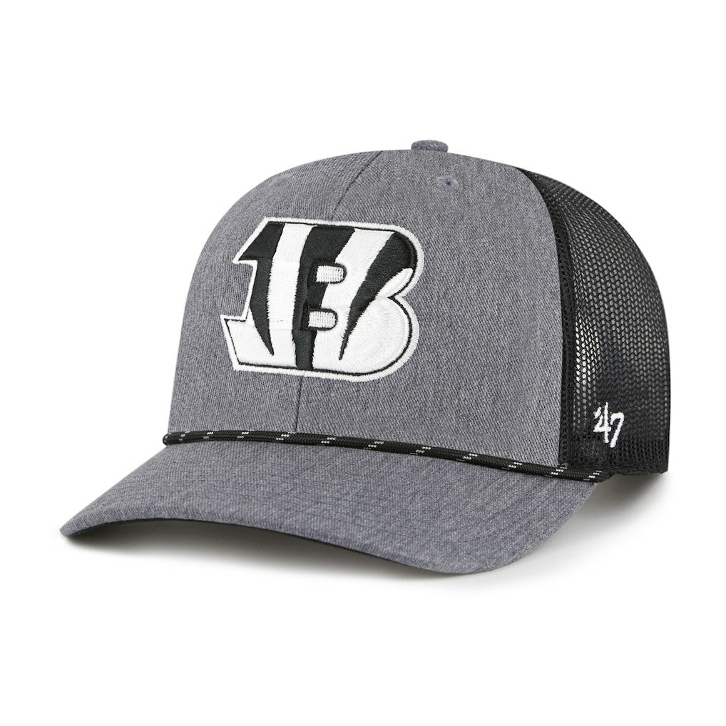 '47 Carbon Rope Trucker Adjustable Hat - Cincinnati Bengals Hats
