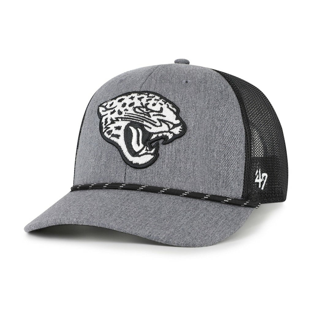 '47 Carbon Rope Trucker Adjustable Hat - Jacksonville Jaguars Hats