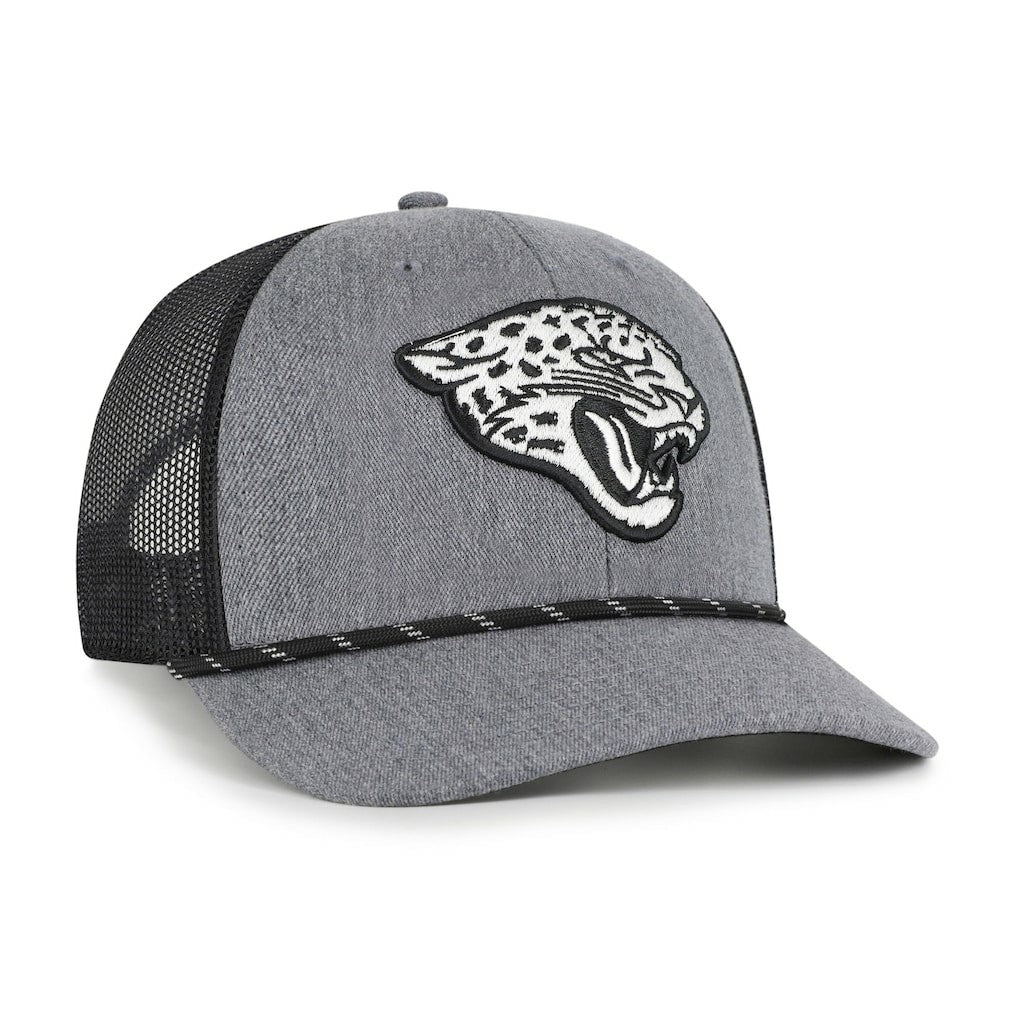 '47 Carbon Rope Trucker Adjustable Hat - Jacksonville Jaguars Hats