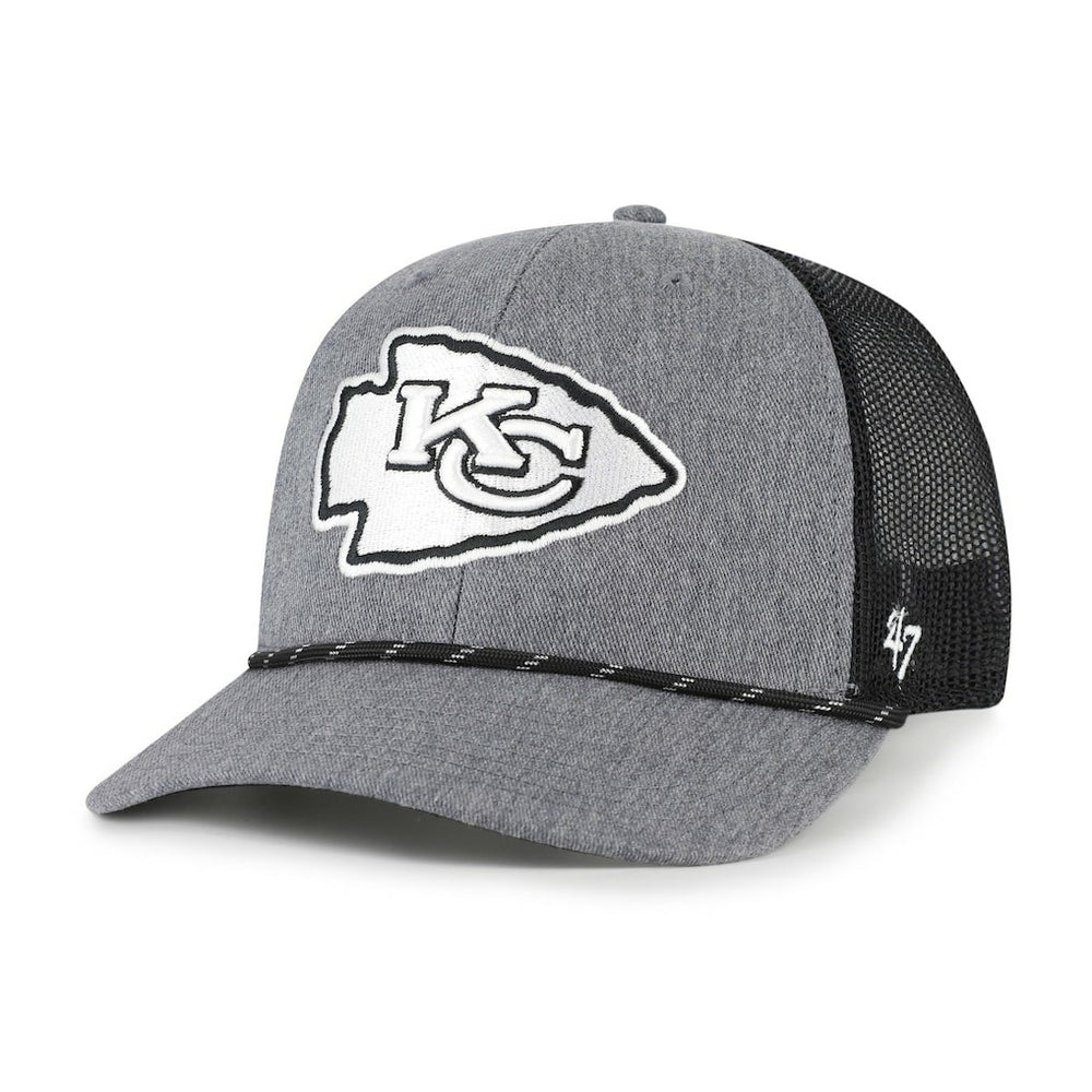 '47 Carbon Rope Trucker Adjustable Hat - Kansas City Chiefs Hats