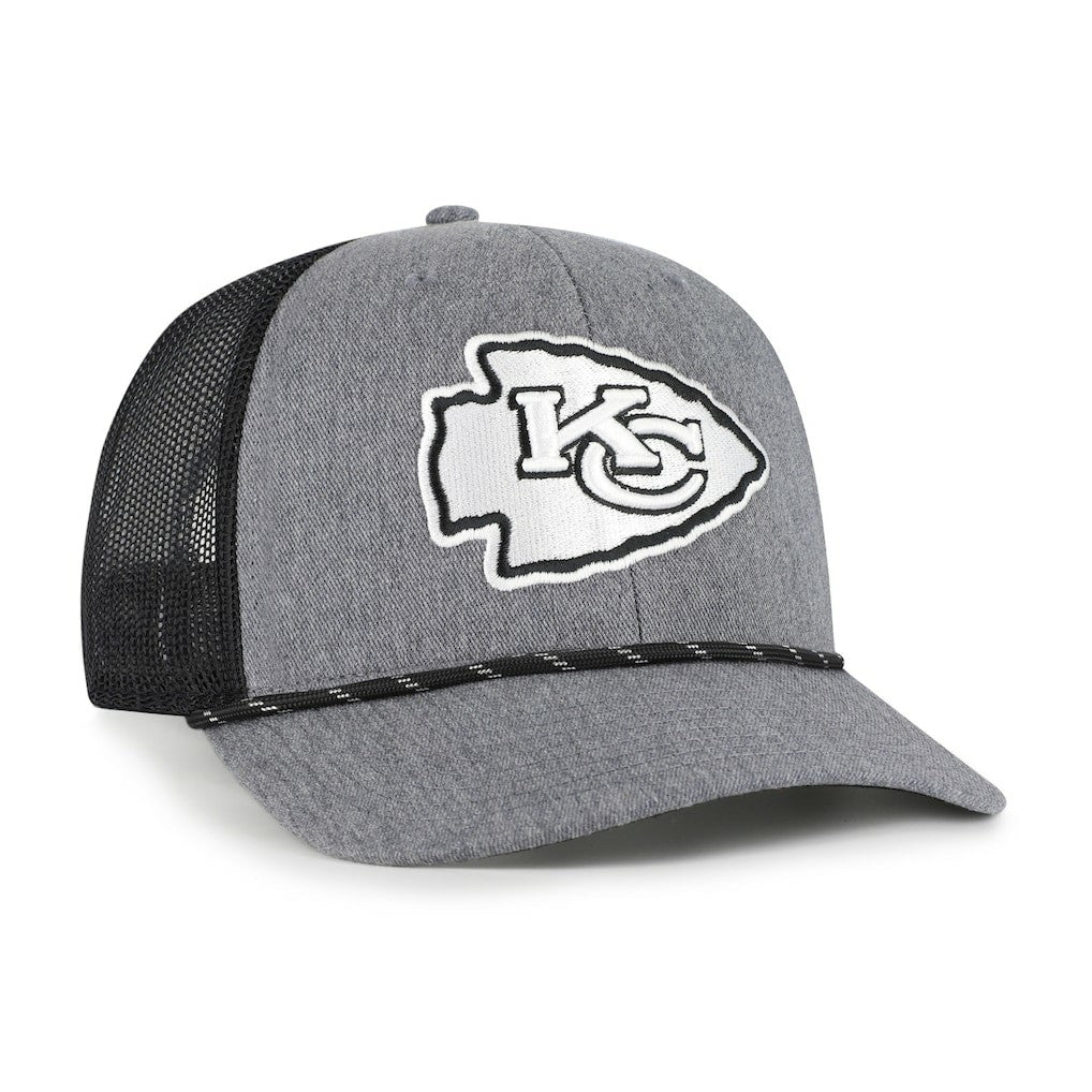 '47 Carbon Rope Trucker Adjustable Hat - Kansas City Chiefs Hats