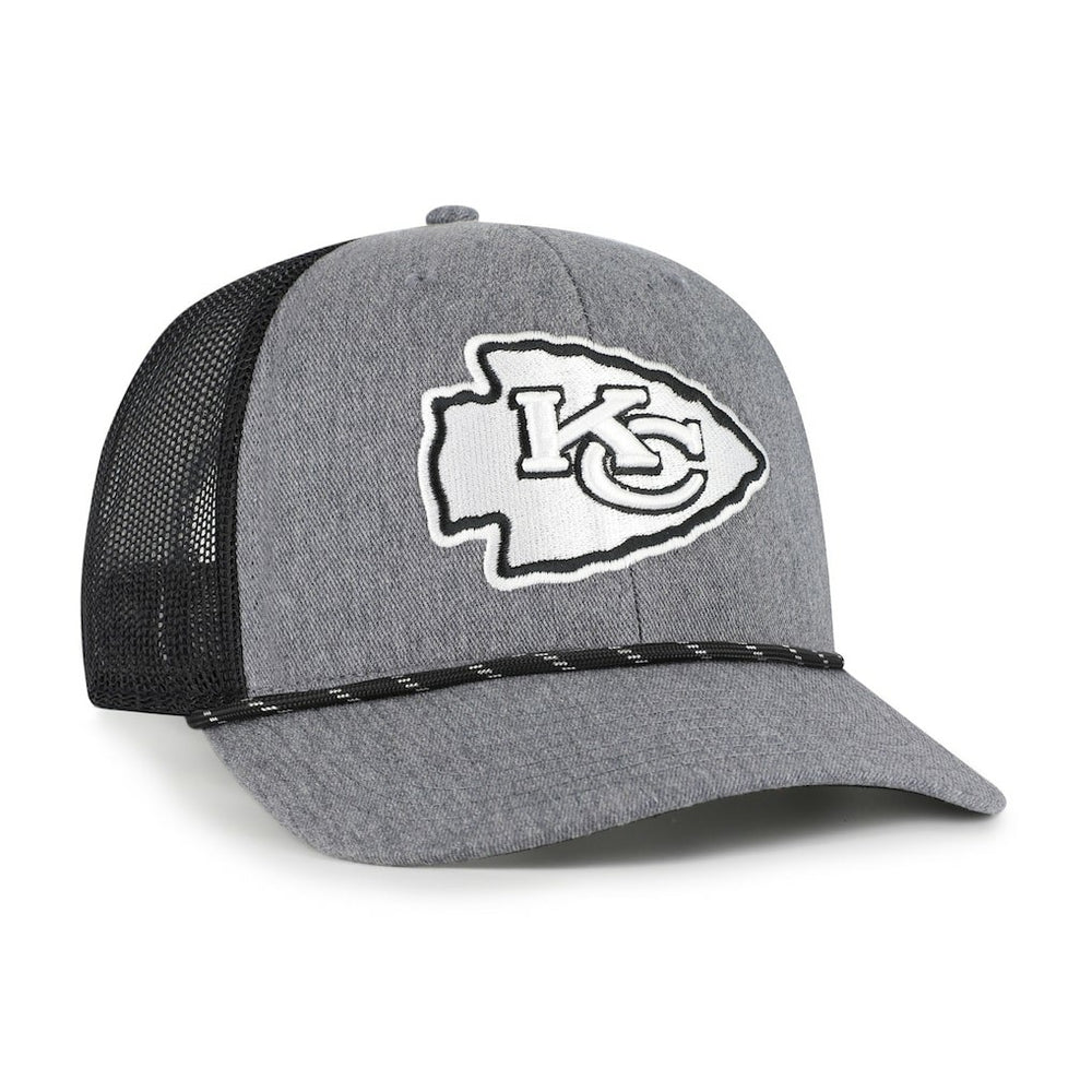'47 Carbon Rope Trucker Adjustable Hat - Kansas City Chiefs Hats