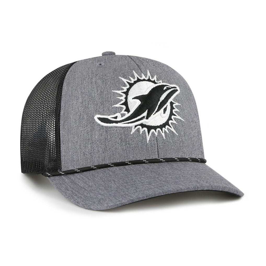 '47 Carbon Rope Trucker Adjustable Hat - Miami Dolphins Hats