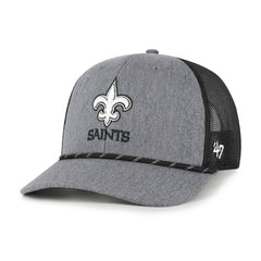 '47 Carbon Rope Trucker Adjustable Hat - New Orleans Saints Hats