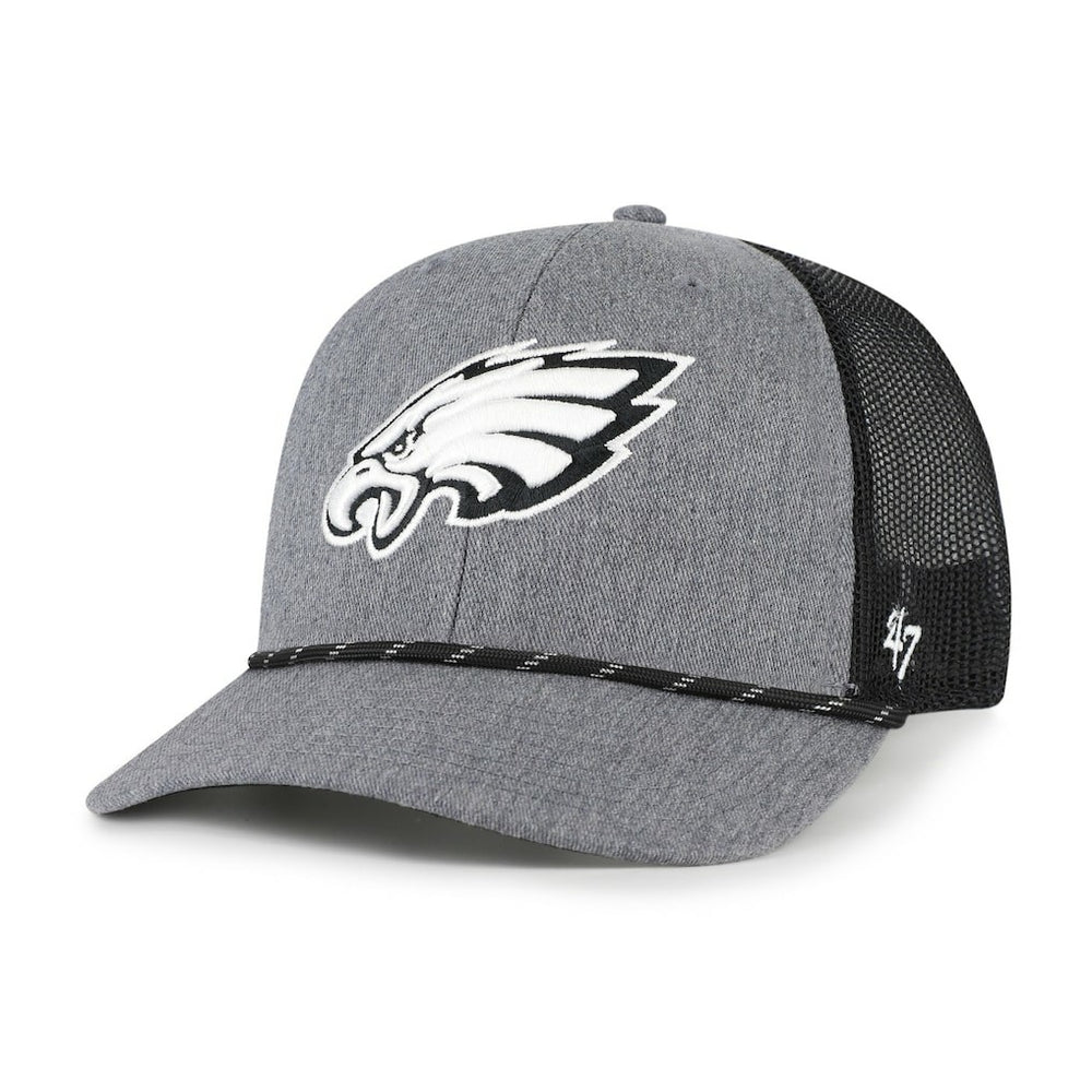 '47 Carbon Rope Trucker Adjustable Hat - Philadelphia Eagles Hats