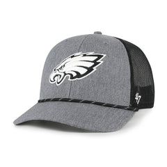 '47 Carbon Rope Trucker Adjustable Hat - Philadelphia Eagles Hats
