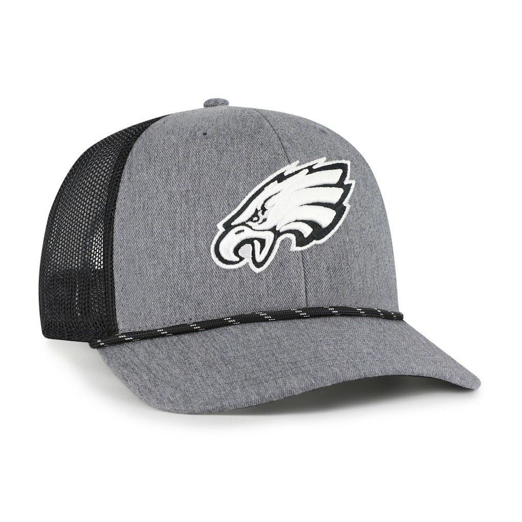 '47 Carbon Rope Trucker Adjustable Hat - Philadelphia Eagles Hats
