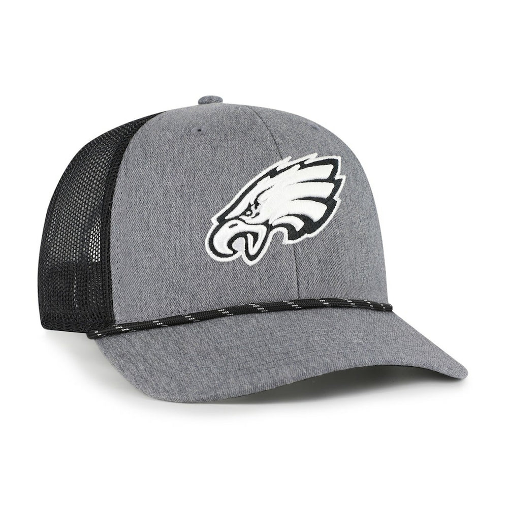 '47 Carbon Rope Trucker Adjustable Hat - Philadelphia Eagles Hats