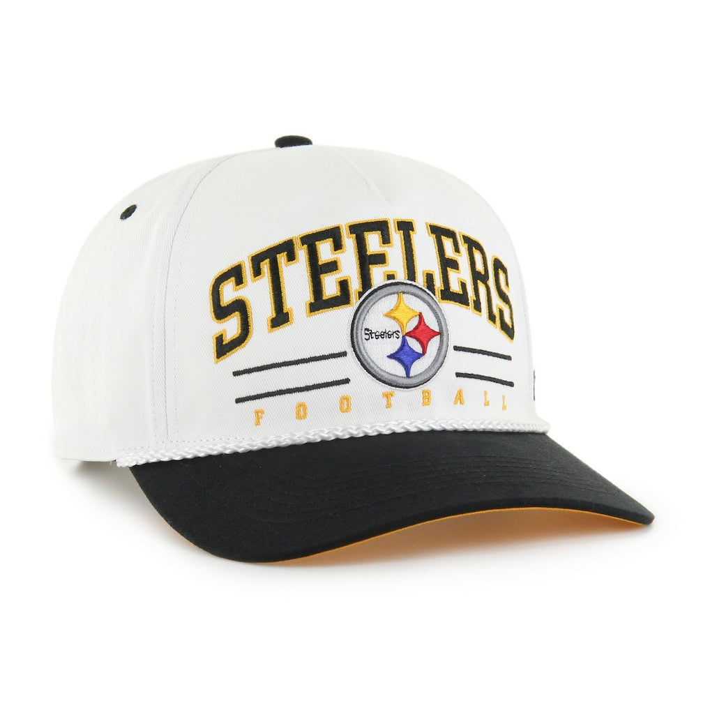 '47 Roscoe Two-Toned Hitch Adjustable Hat - Pittsburgh Steelers Hats