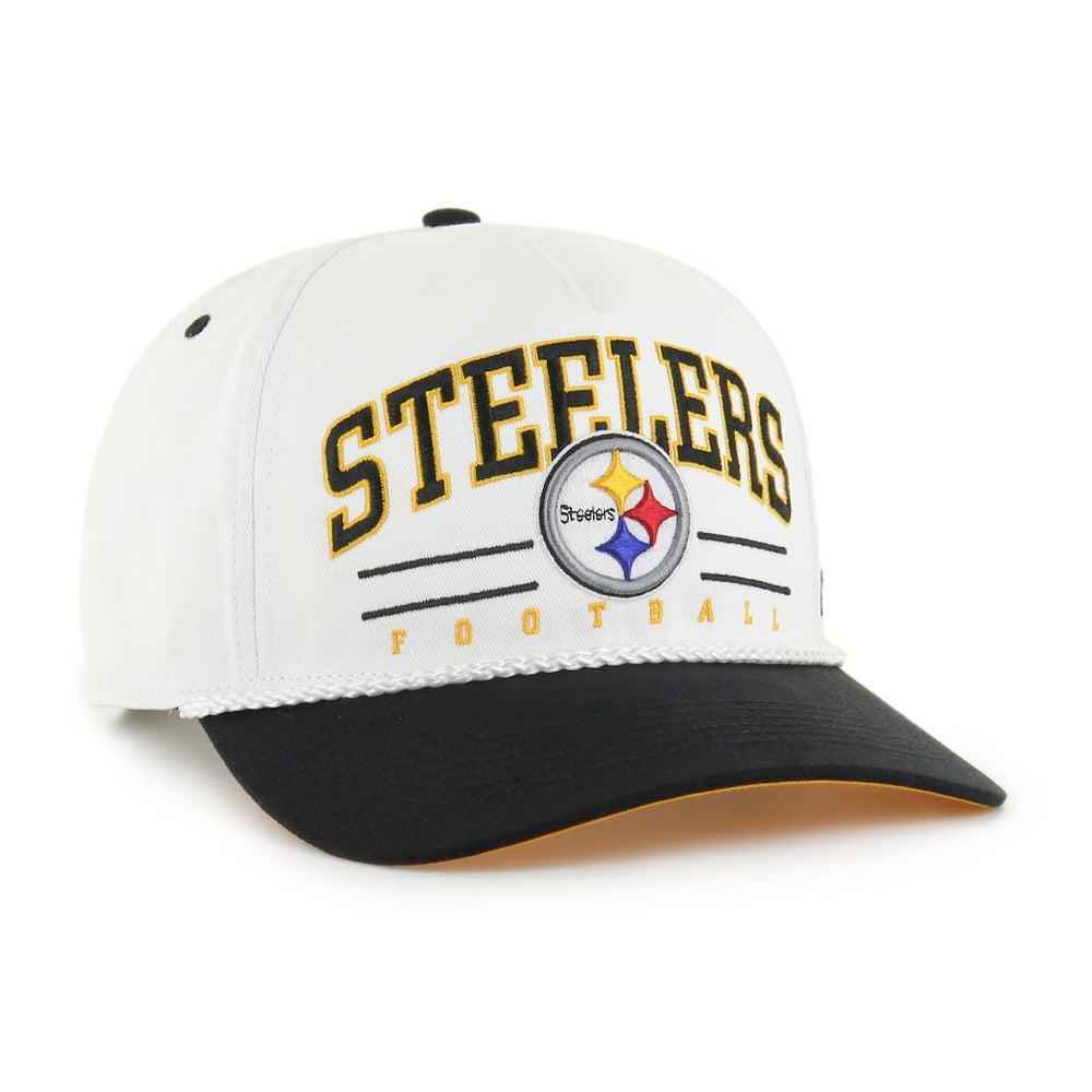 '47 Roscoe Two-Toned Hitch Adjustable Hat - Pittsburgh Steelers Hats