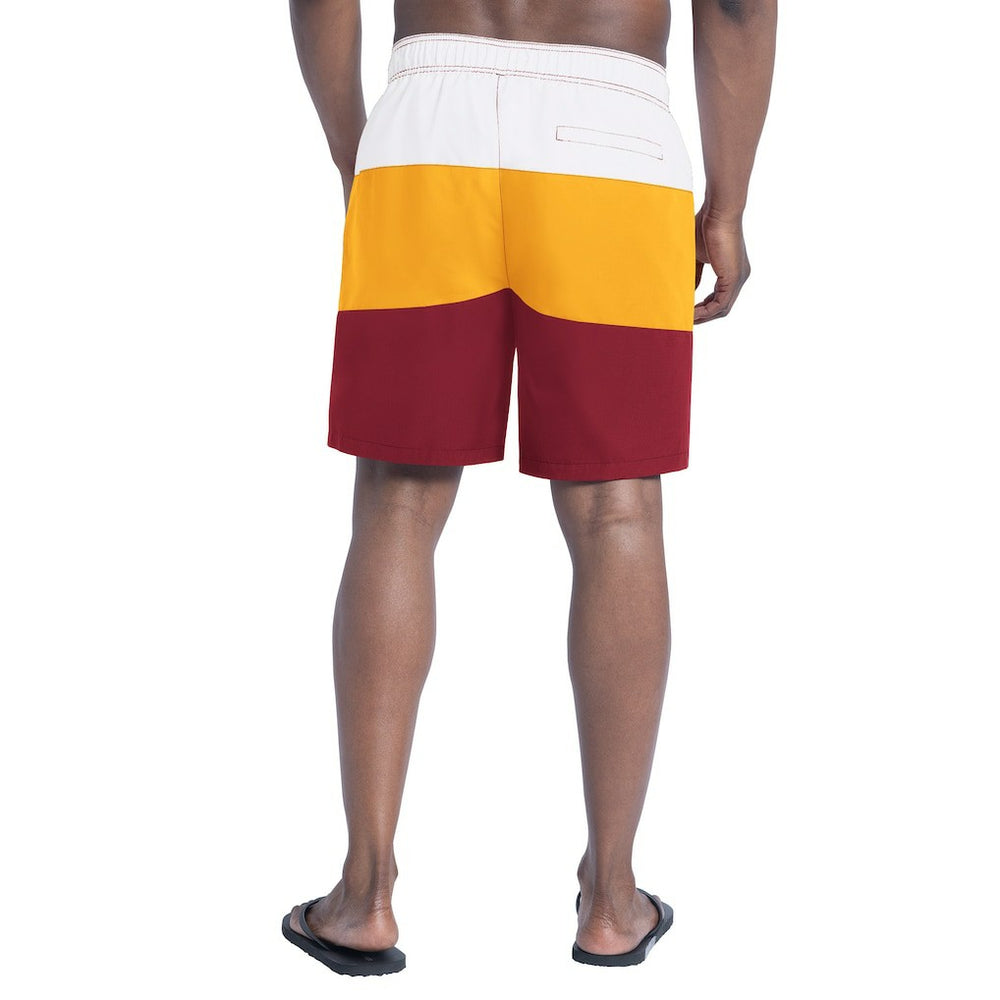 G-III Sports by Carl Banks Sunrise Volley Swim Shorts - Washington Commanders Shorts