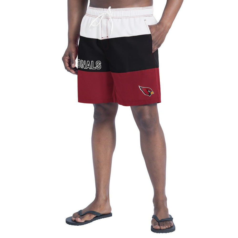 G-III Sports by Carl Banks Sunrise Volley Swim Shorts - Arizona Cardinals Shorts