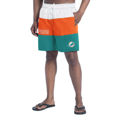 G-III Sports by Carl Banks Sunrise Volley Swim Shorts - Miami Dolphins Shorts