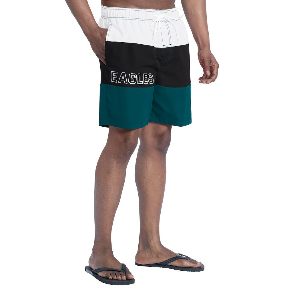 G-III Sports by Carl Banks Sunrise Volley Swim Shorts - Philadelphia Eagles Shorts