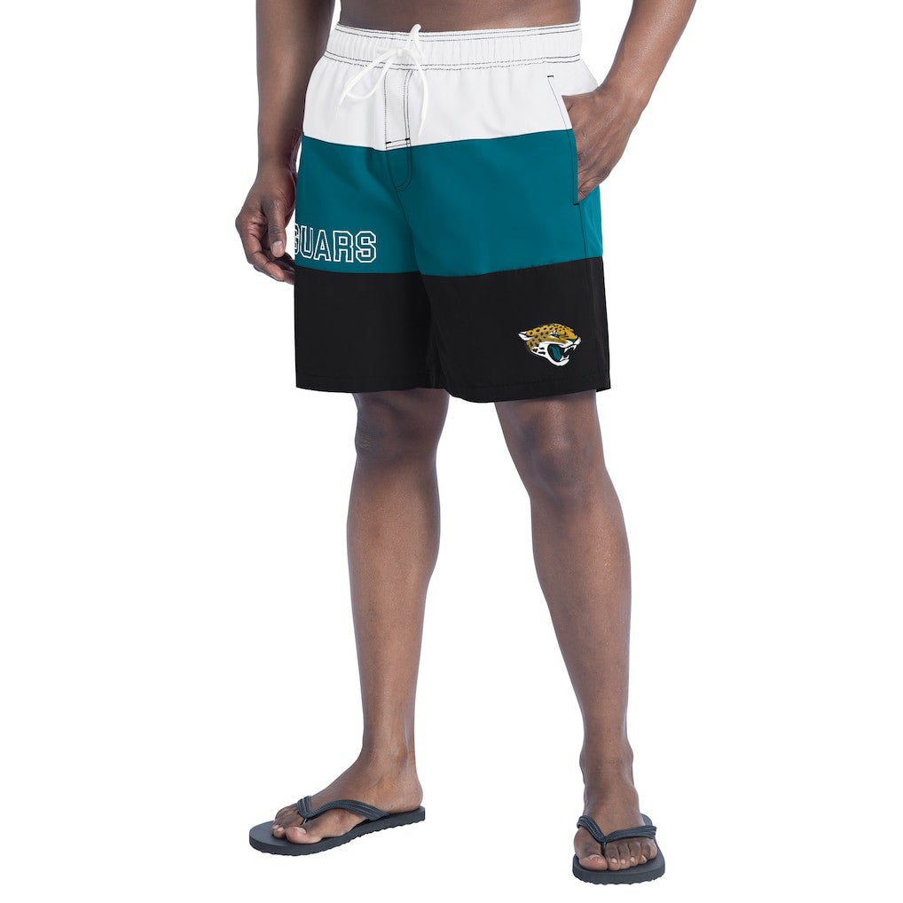 G-III Sports by Carl Banks Sunrise Volley Swim Shorts - Jacksonville Jaguars Shorts