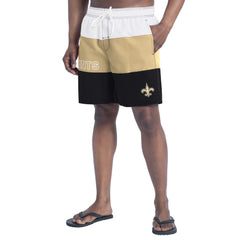 G-III Sports by Carl Banks Sunrise Volley Swim Shorts - New Orleans Saints Shorts