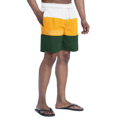 G-III Sports by Carl Banks Sunrise Volley Swim Shorts - Green Bay Packers Shorts