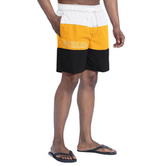 G-III Sports by Carl Banks Sunrise Volley Swim Shorts - Pittsburgh Steelers Shorts
