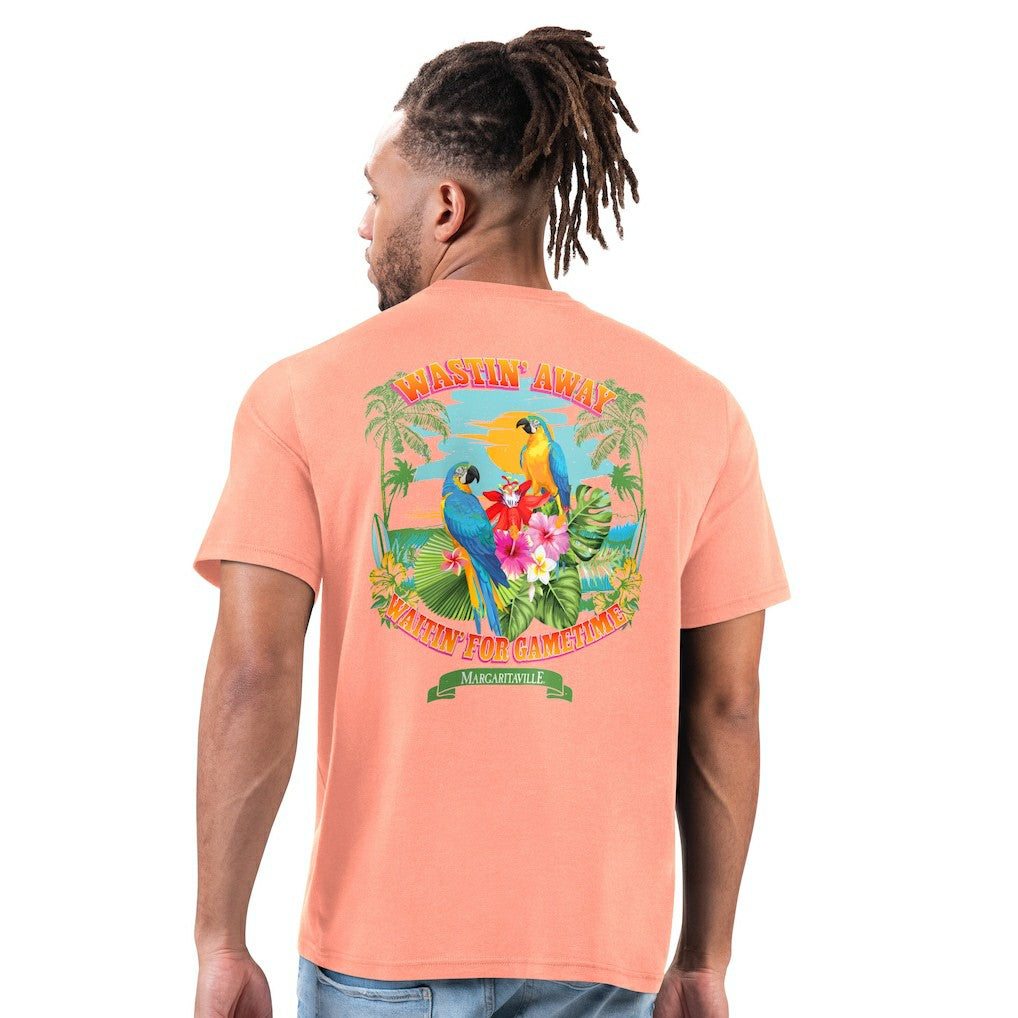 Margaritaville Wastin' Away T-Shirt - Cleveland Browns T-shirts