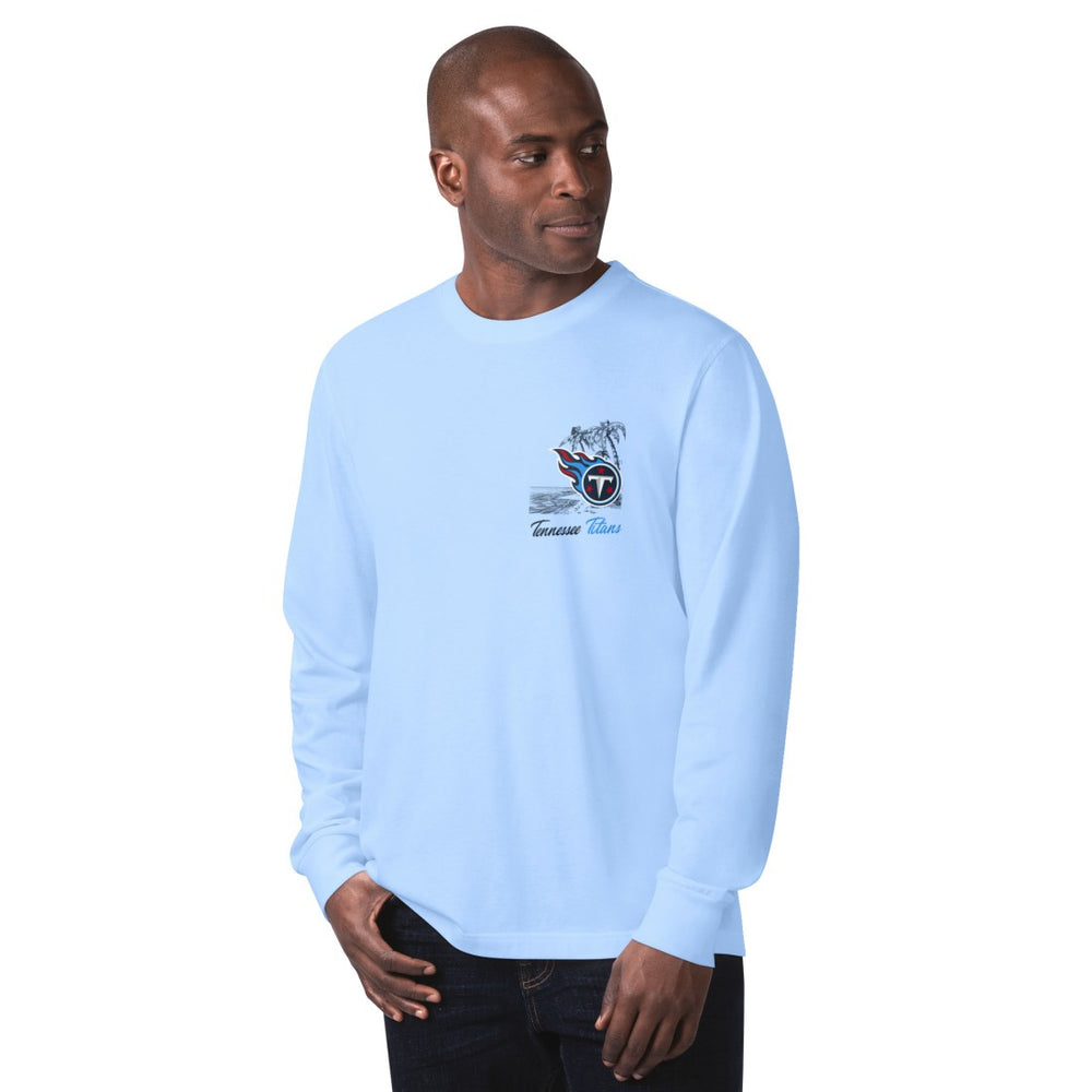 Margaritaville It's Five O'Clock Somewhere Long Sleeve T-Shirt - Tennessee Titans T-shirts