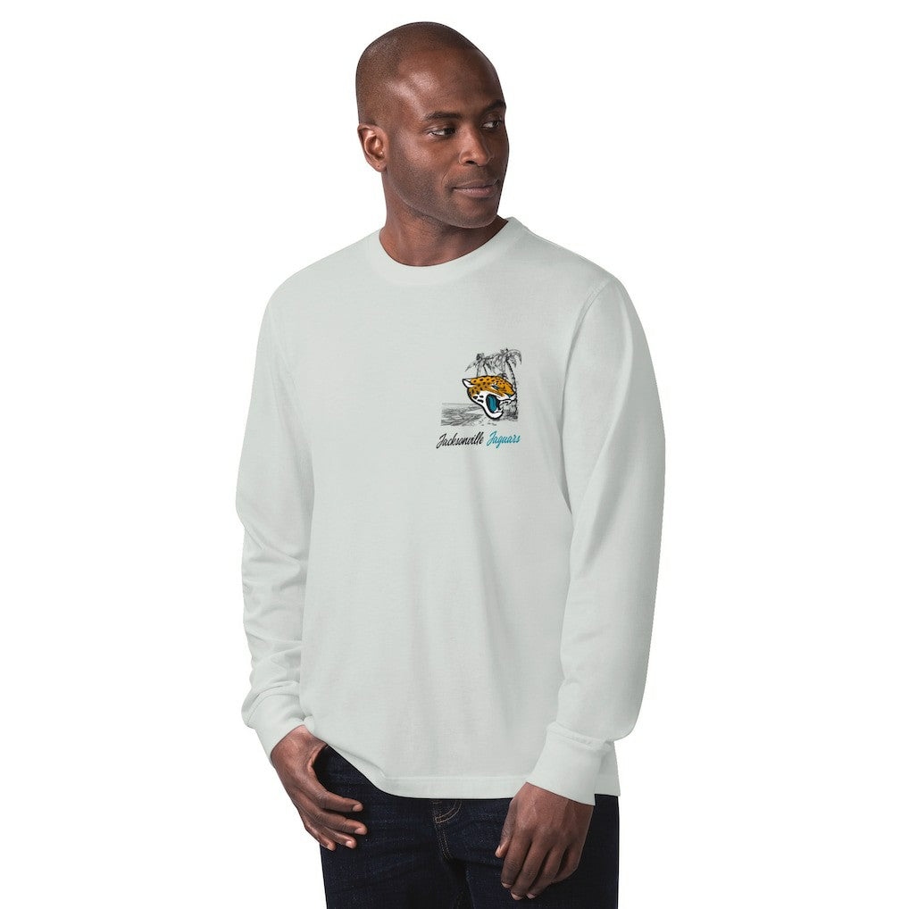 Margaritaville It's Five O'Clock Somewhere Long Sleeve T-Shirt - Jacksonville Jaguars T-shirts