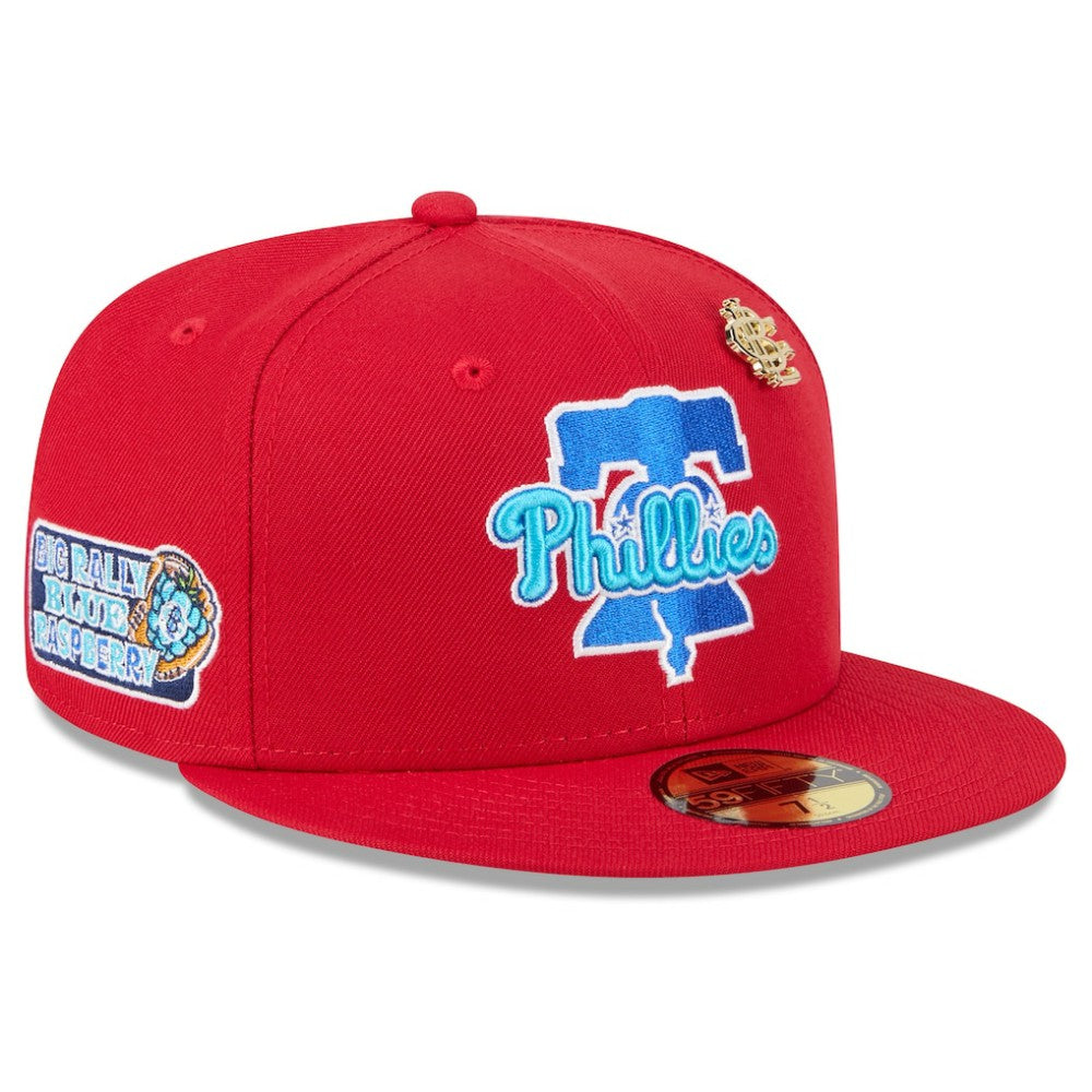 Red Philadelphia Phillies New Era 2025 Big League Chew 59FIFTY Fitted Hat