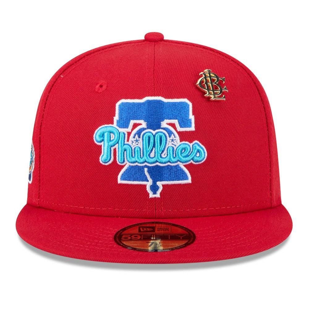 Red Philadelphia Phillies New Era 2025 Big League Chew 59FIFTY Fitted Hat