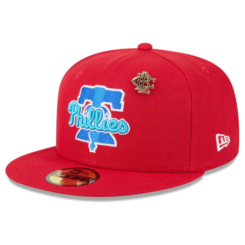 Red Philadelphia Phillies New Era 2025 Big League Chew 59FIFTY Fitted Hat