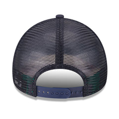 Navy Cleveland Guardians New Era 2025 Big League Chew A-Frame 9FORTY Adjustable Trucker Hat