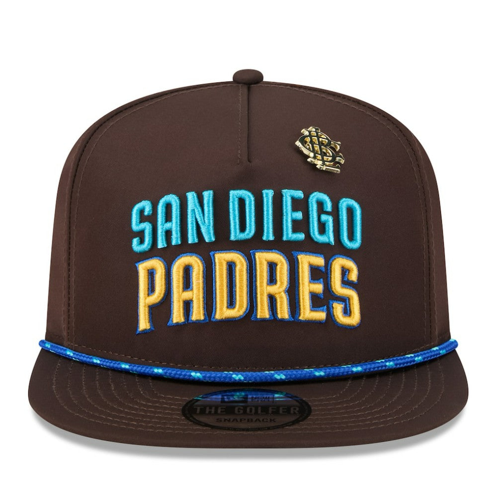 Brown San Diego Padres New Era 2025 Big League Chew Golfer Snapback Hat