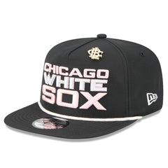 Black Chicago White Sox New Era 2025 Big League Chew Golfer Snapback Hat