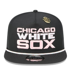 Black Chicago White Sox New Era 2025 Big League Chew Golfer Snapback Hat