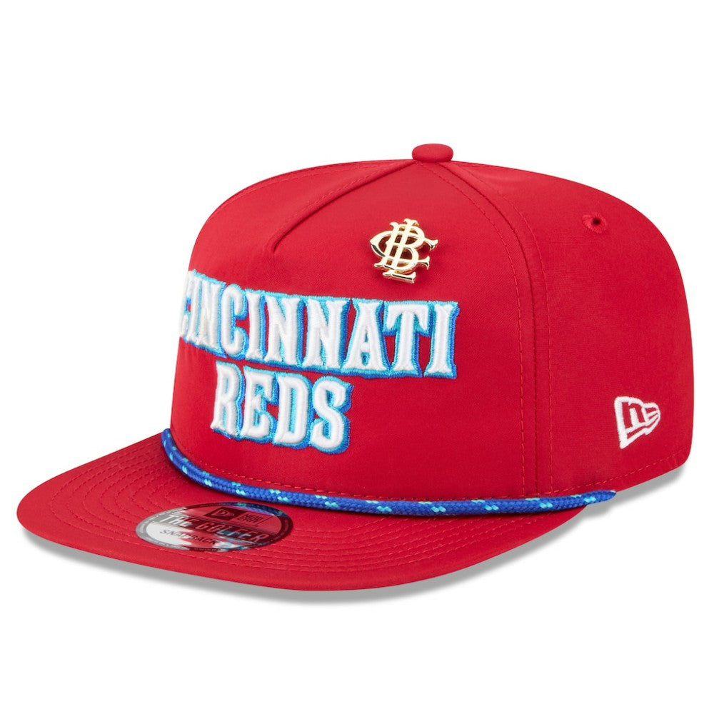 Red Cincinnati Reds New Era 2025 Big League Chew Golfer Snapback Hat