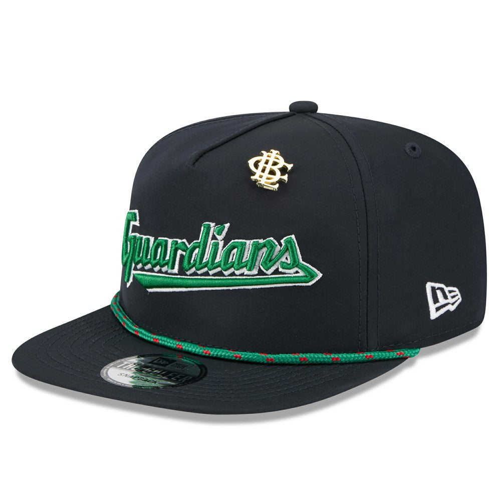 Navy Cleveland Guardians New Era 2025 Big League Chew Golfer Snapback Hat