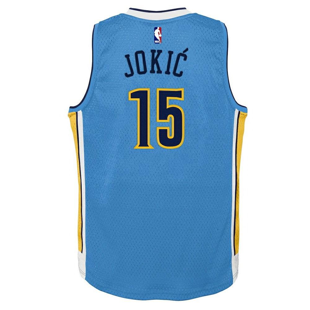 Mitchell & Ness Nikola Jokic Denver Nuggets Youth 2016/17 Hardwood Classics Swingman Jersey sale