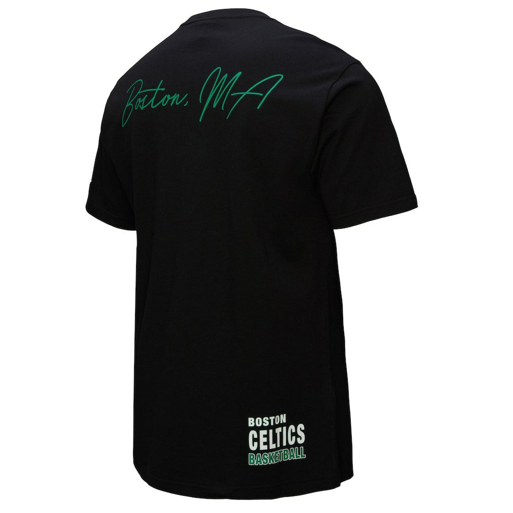 Boston Celtics Black Out Collection Vintage Premium T-Shirt