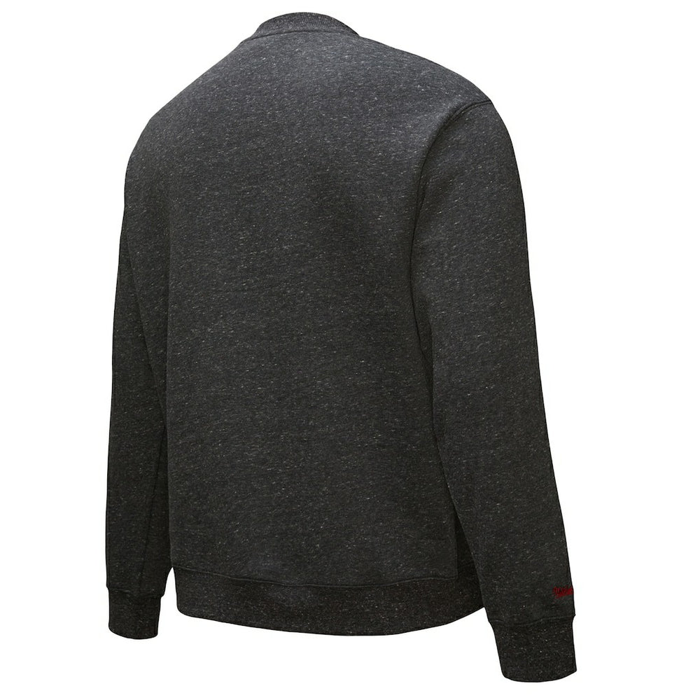 Chicago Bulls Hardwood Classics Blackout Collection Snow Washed Pullover Sweatshirt