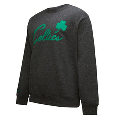 Boston Celtics Hardwood Classics Blackout Collection Snow Washed Pullover Sweatshirt