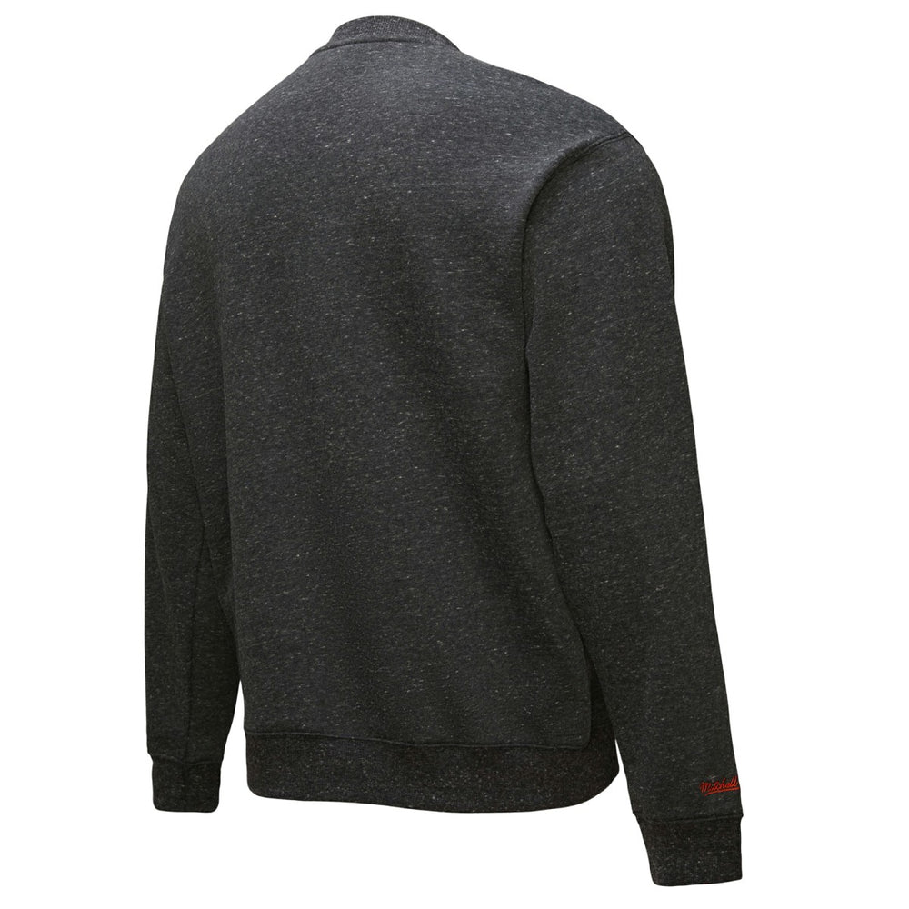 New York Knicks Hardwood Classics Blackout Collection Snow Washed Pullover Sweatshirt