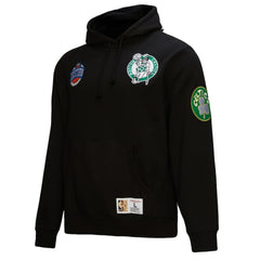 Mitchell & Ness Boston Celtics Hardwood Classics Blackout Collection Pullover Hoodie