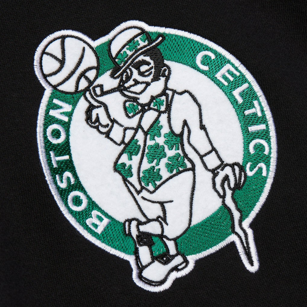 Mitchell & Ness Boston Celtics Hardwood Classics Blackout Collection Pullover Hoodie