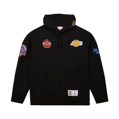 Mitchell & Ness Los Angeles Lakers Hardwood Classics Blackout Collection Pullover Hoodie