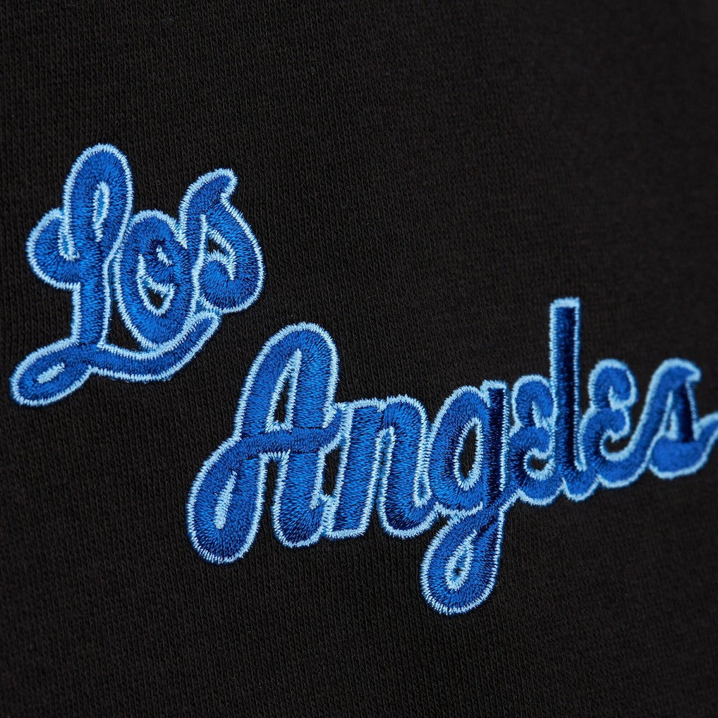 Mitchell & Ness Los Angeles Lakers Hardwood Classics Blackout Collection Pullover Hoodie